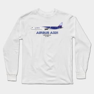 Airbus A321 - LAN Airlines Long Sleeve T-Shirt